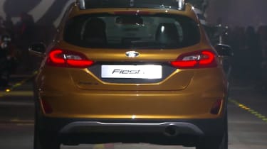 New 2017 Ford Fiesta Titanium - reveal full rear