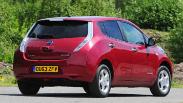 Used Car Awards 2016 - Nissan Leaf rear three quarter