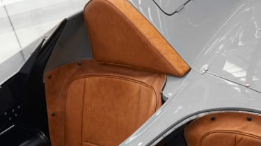 Jaguar D-Type continuation interior close up