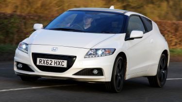 Honda CR-Z front cornering