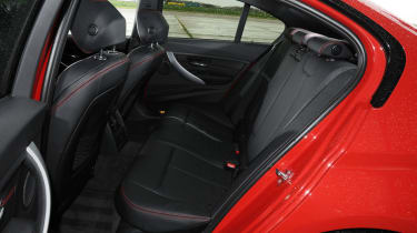 BMW 320d rear seats