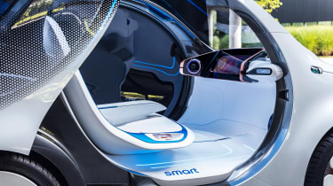 Smart Vision EQ ForFour concept - seat