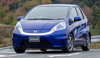 Honda Jazz EV front tracking