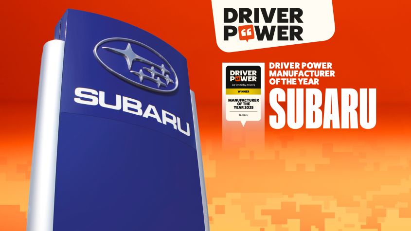 image of "Driver Power Manufacturer Award 2025: Subaru"