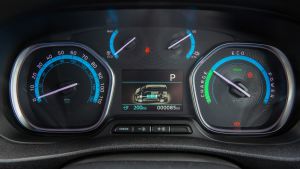 Toyota Proace Electric van - dials