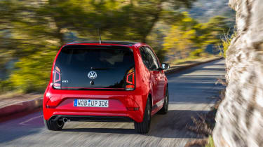 Volkswagen up! GTI - rear tracking