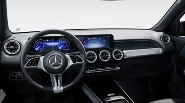 2024 Mercedes EQB facelift - interior