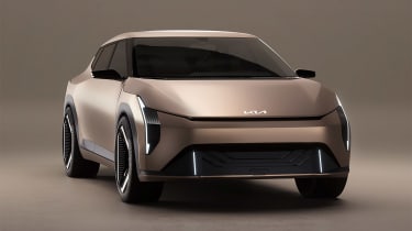 Kia Concept EV4 - front studio