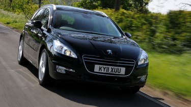 Peugeot 508 SW front tracking