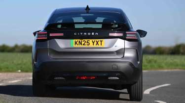 Citroen e-C4 - rear cornering