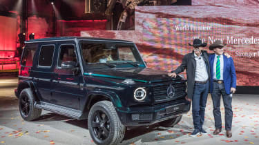 New Mercedes G-Class revealed - front