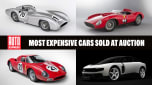 Most expensive cars - header image August 2026