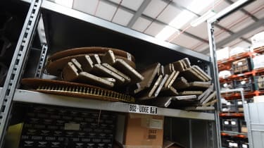 Bentley parts warehouse - 