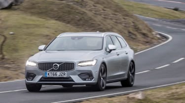 Volvo V90 R-Design 2017 - front tracking 3
