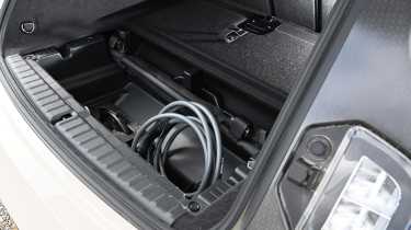 BMW iX - cable storage