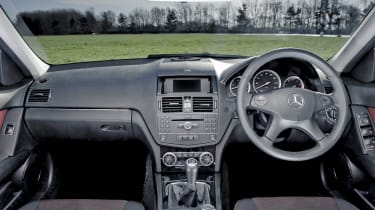 Mercedes C220 interior