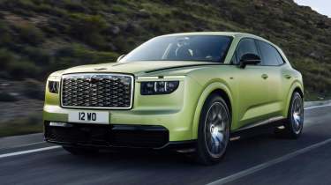 Bentley Torcal - front action