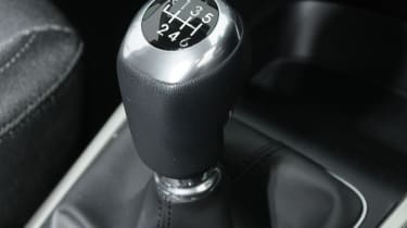 Hyundai i30 gear lever detail