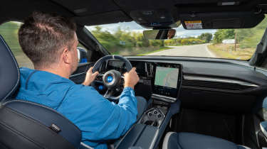 Alpine A390 driving Steve Walker