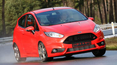 Ford Fiesta ST front action