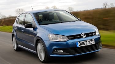 Volkswagen Polo BlueGT front tracking