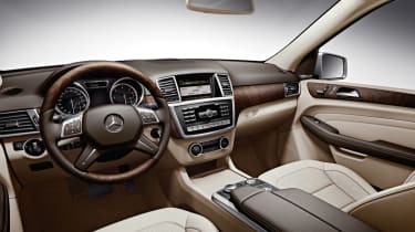 Mercedes M-Class interior