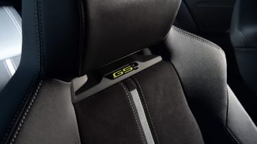 Vauxhall Astra GSE PHEV long termer - seat detail