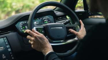 Range Rover Electric - steering wheel