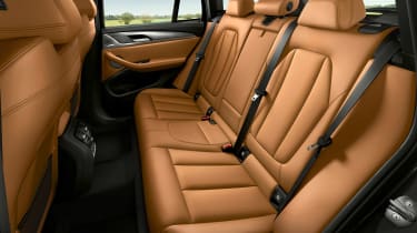 BMW X3 - rear seats