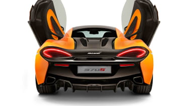 McLaren 570S - rear doors open