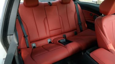 BMW 4 Series rear seats