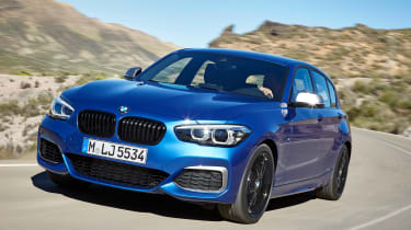 2017 BMW 1 Series upgrades front quarter