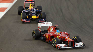 Mark Webber and Fernando Alonso