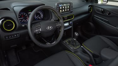 Hyundai Kona Premium SE 2017 - interior empty
