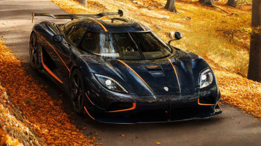 Fastest production cars in the world - Koenigsegg Agera RS