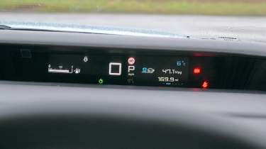 Citroen C3 - driver display