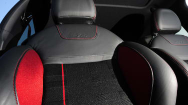 Peugeot 208 GTi seat detail
