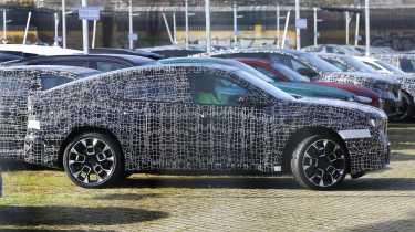 BMW iX4 - side profile