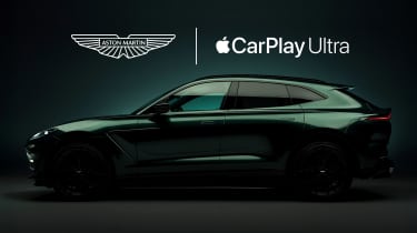 Apple CarPlay Ultra in the Aston Martin DBX 2