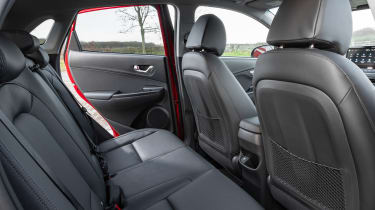 New Hyundai Kona Hybrid 2021 review - rear seats