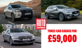 Three-car garage: Infiniti Q30, Genesis G80 and DS 7 header image 