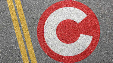 Congestion Charge road marking