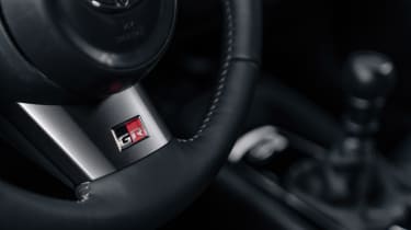 Toyota GR Corolla - steering wheel detail