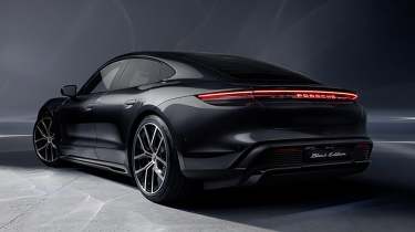 Porsche Taycan Black Edition - rear