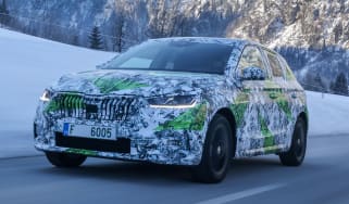 Skoda Fabia prototype - front