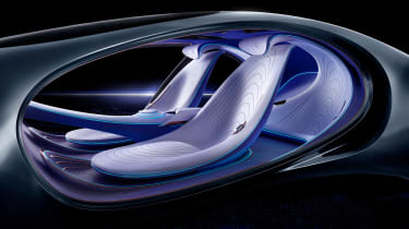 Mercedes Vision AVTR concept - interior studio