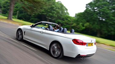 BMW 430i Convertible - rear action
