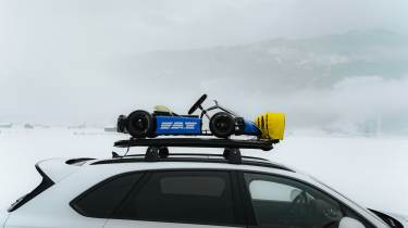 Bentayga X Concept - go-kart on the roof 