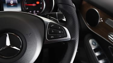 Mercedes GLC Coupe - steering wheel detail