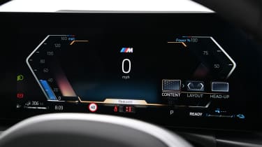BMW 330e - driver display